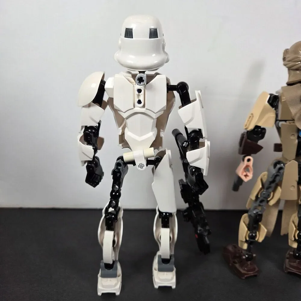 LEGO Star Wars Buildable Figures Rey 75113 First Order Stormtrooper 75114 75531